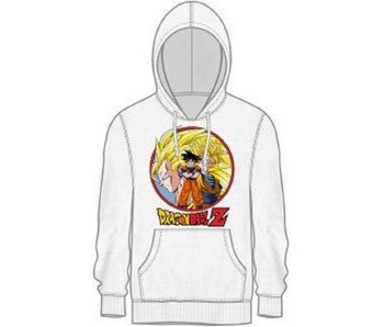 Dragon Ball Z - S  Goku Mens White Hoodie