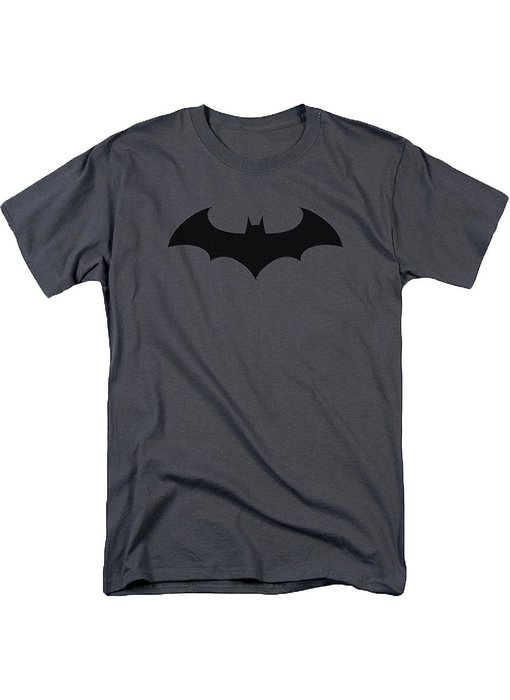 Batman - S Logo Men'S Charcoal Tee