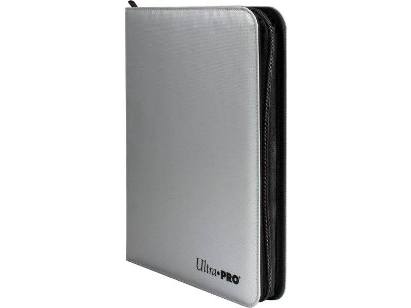 Ultra Pro Ultra PRO 9-Pocket Zippered PRO-Binder - Silver