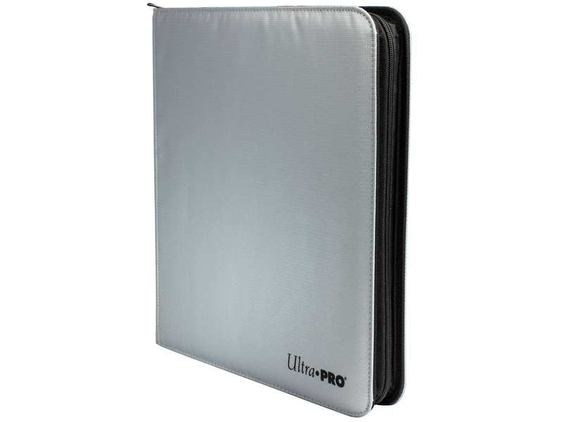 Ultra Pro Ultra PRO 12-Pocket Zippered PRO-Binder - Silver