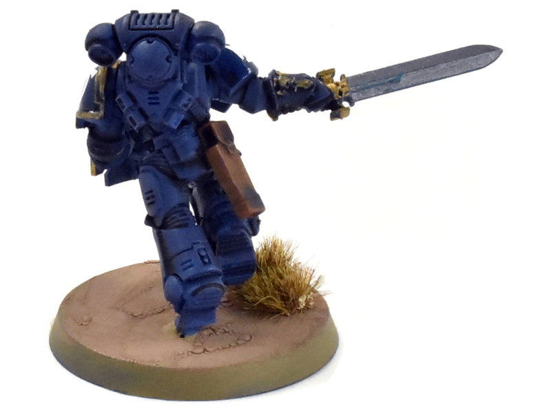 Games Workshop SPACE MARINES Sergeant Converted #3 Warhammer 40K