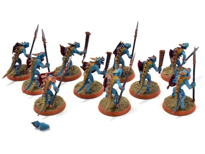 Games Workshop SERAPHON 10 Saurus Warriors #4 Sigmar