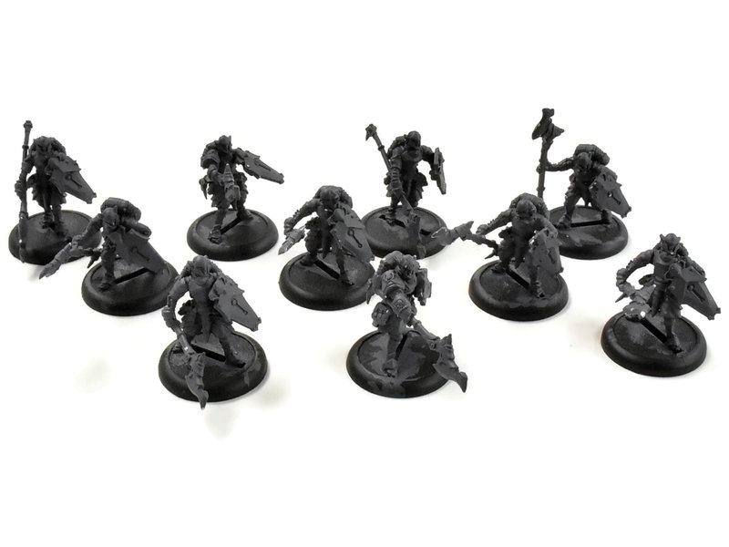 WARMACHINE Retribution of Scyrah 10 Houseguard Halberdiers #1 METAL