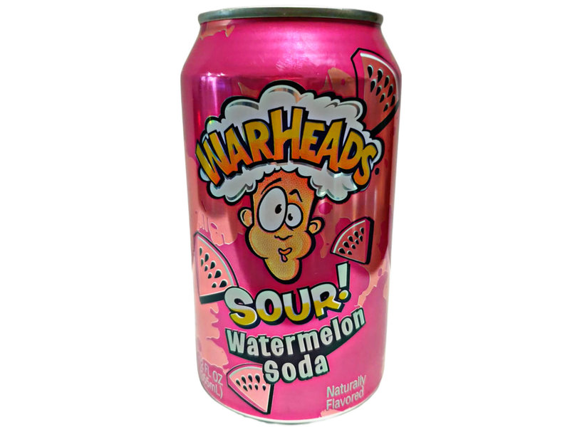Warheads - Sour! Watermelon Soda (355mL)
