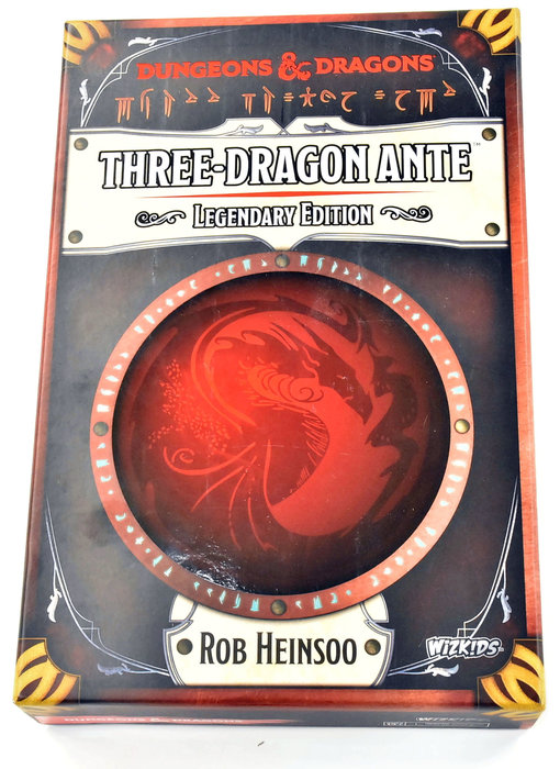 DUNGEONS & DRAGONS Three-Dragon Ante Legendary Edition Open Box Like New