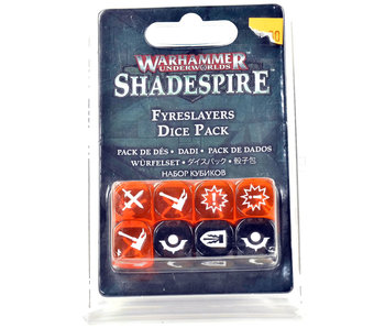 UNDERWORLDS Shadespire Fyreslayers Dice Pack NEW Sigmar