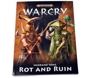 WARCRY Warband Tome Rot And Ruin Used Very Good Condition