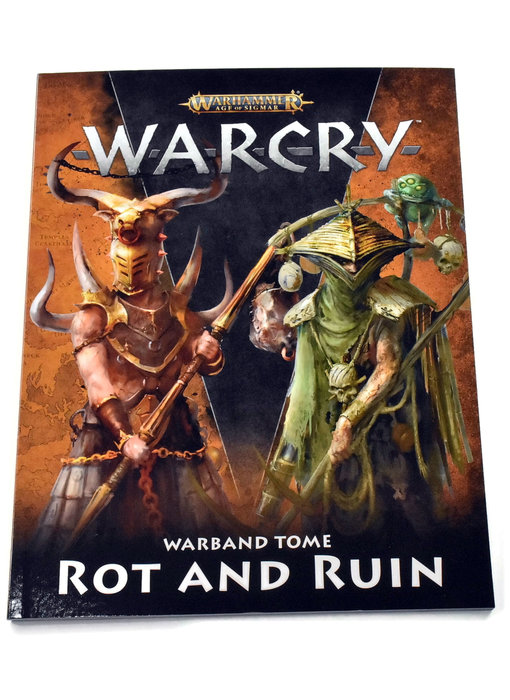 WARCRY Warband Tome Rot And Ruin Used Very Good Condition