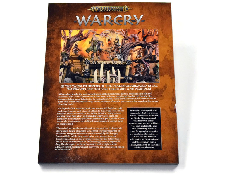 Games Workshop WARCRY Core Book Used Very Good Condition Sigmar