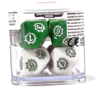 WARHAMMER Wound Trackers Green And White NEW