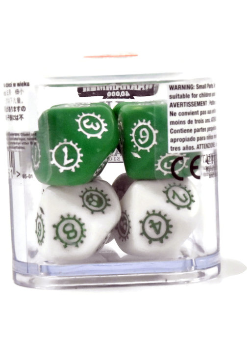 WARHAMMER Wound Trackers Green And White NEW