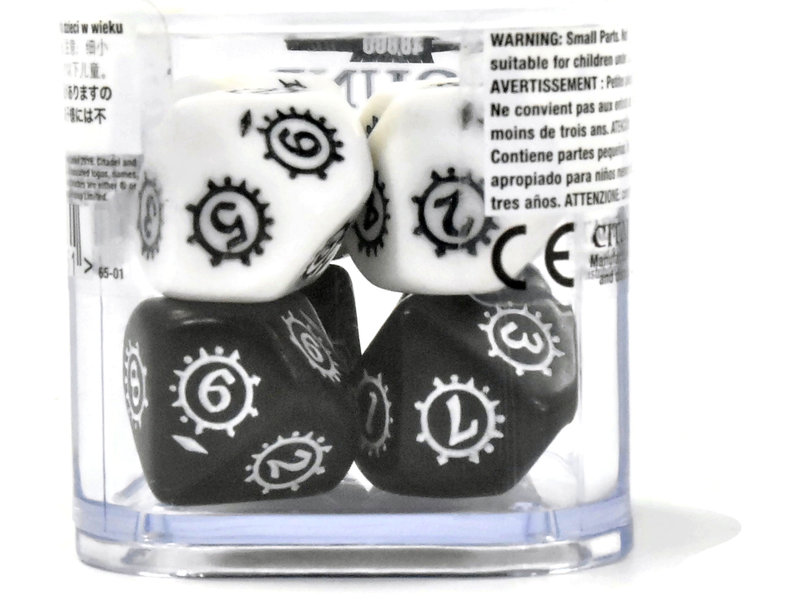 Games Workshop WARHAMMER Wound Trackers Black And White #1 NEW