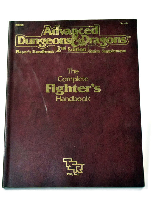 DUNGEONS & DRAGONS Complete Fighter's Handbook Acceptable Condition