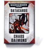 Games Workshop CHAOS DEAMONS Chaos Deamons Datacards Warhammer 40K