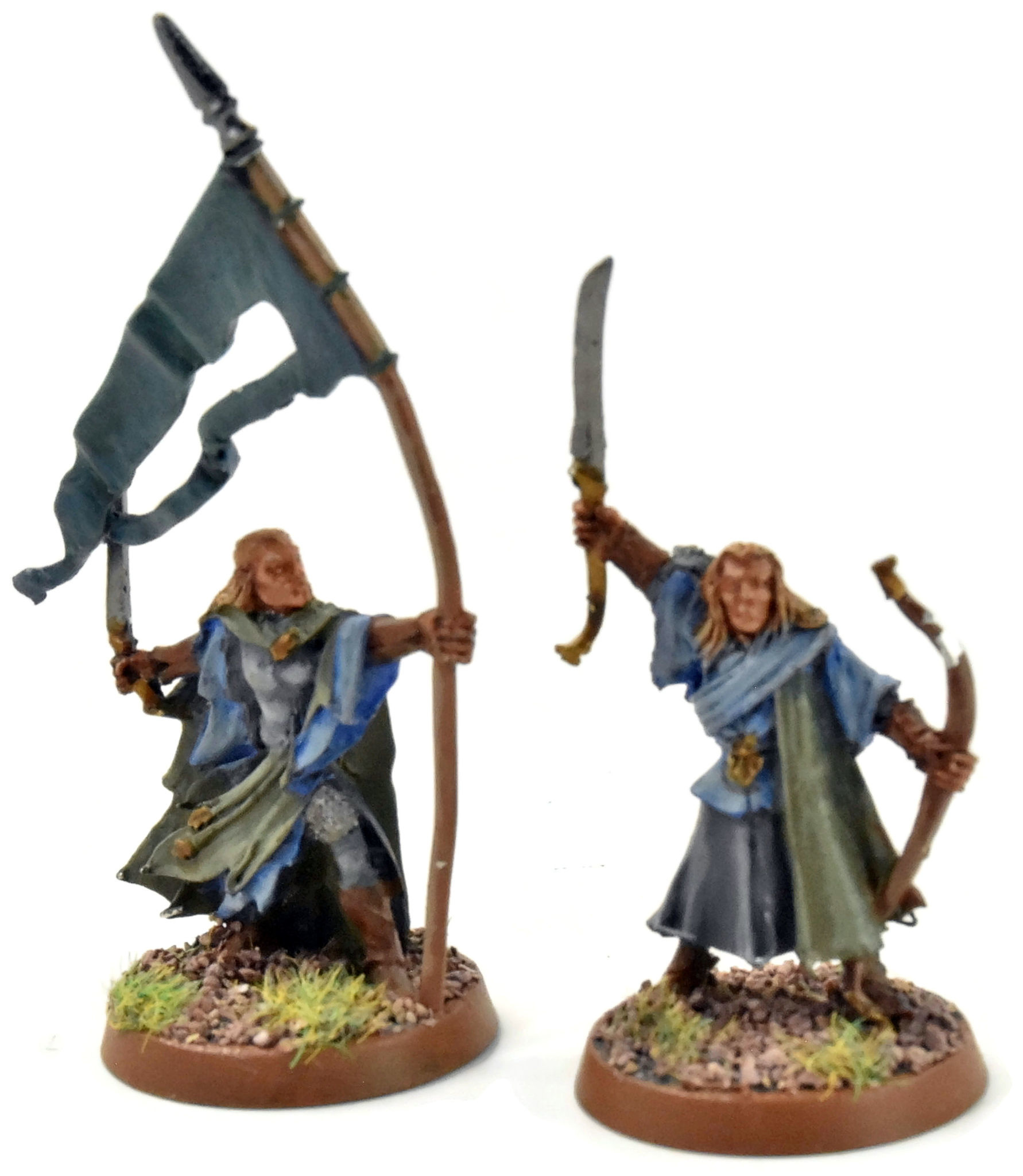 Games WOOD ELVES Command Warriors 1 METAL Fantasy Au