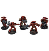 Games Workshop BLOOD ANGELS 5 Sternguard Veterans #1 METAL WELL PAINTED Warhammer 40K