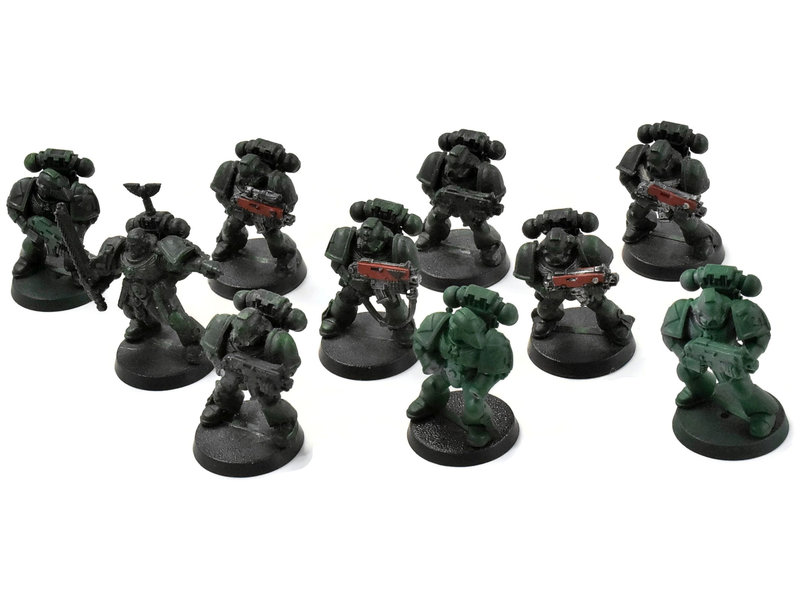 Games Workshop SPACE MARINES 10 Tactical Marines #2 Warhammer 40K