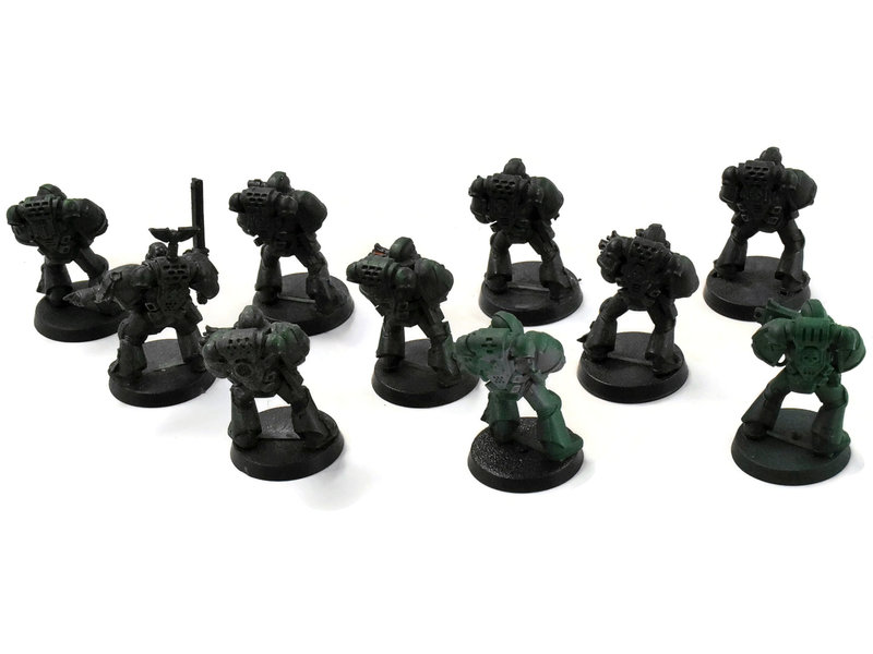 Games Workshop SPACE MARINES 10 Tactical Marines #2 Warhammer 40K