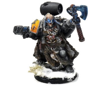 SPACE WOLVES Rune Priest #1 WELL PAINTED Warhammer 40K