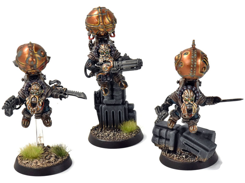 Games Workshop KHARADRON OVERLORDS 3 Endriggers #2 PRO PAINTED Sigmar