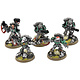 SPACE MARINES 5 Tactical Marines #3 some METAL WELL PAINTED Sternguard
