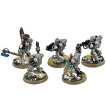 Games Workshop SPACE MARINES 5 Tactical Marines #3 some METAL WELL PAINTED Sternguard