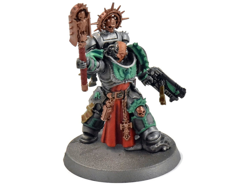 Games Workshop SPACE MARINES Primaris Chaplain #1 WELL PAINTED Warhammer 40K
