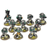 Games Workshop SPACE MARINES 10 Tactical Marines #1 WELL PAINTED Warhammer 40K
