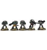 Games Workshop SPACE MARINES 10 Tactical Marines #1 WELL PAINTED Warhammer 40K
