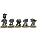 Games Workshop SPACE MARINES 10 Tactical Marines #1 WELL PAINTED Warhammer 40K