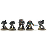 Games Workshop SPACE MARINES 10 Tactical Marines #2 WELL PAINTED Warhammer 40K