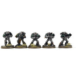 Games Workshop SPACE MARINES 10 Tactical Marines #2 WELL PAINTED Warhammer 40K