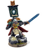 Games Workshop SPACE MARINES Captain #1 Converted WELL PAINTED Warhammer 40K