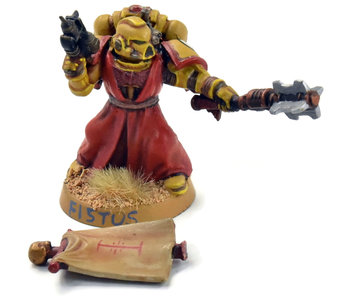 INQUISITION Space Marine Hero #5 CONVERTED Warhammer 40K Imperial Fist