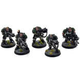 Games Workshop SPACE MARINES 5 Scouts #1 Warhammer 40K WELL PAINTED