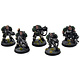 SPACE MARINES 5 Scouts #1 Warhammer 40K WELL PAINTED