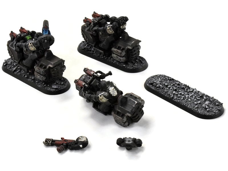 Games Workshop SPACE MARINES 3 Bike Squadrons #1 Warhammer 40K Ravenwing