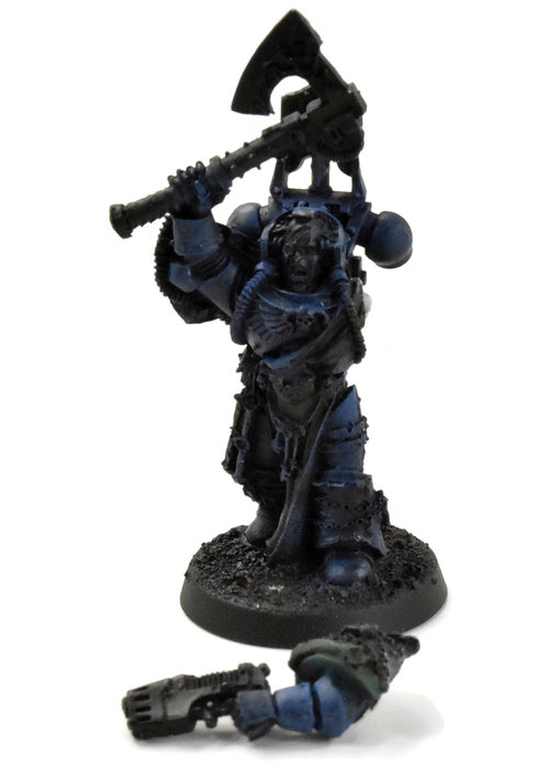 SPACE MARINES Librarian with Power Axe #2 Warhammer 40K