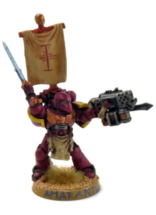 INQUISITION Space Marine Hero #7 CONVERTED Warhammer 40K Captain