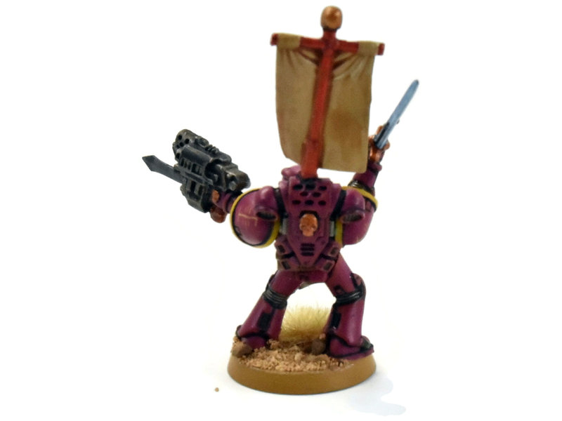 Games Workshop INQUISITION Space Marine Hero #7 CONVERTED Warhammer 40K Captain