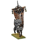 Games Workshop CHAOS Knight w/ Standard Banner #1 Missing One Arm Fantasy