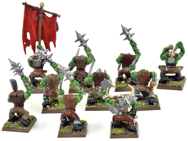 Games Workshop WHF Orcs & Goblins Crossbow Boyz (1997 Ed) Pack New