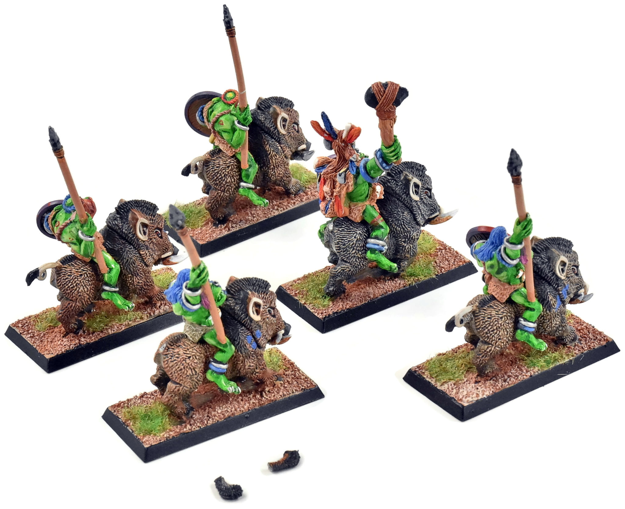 Games Workshop WHF Orcs & Goblins Crossbow Boyz (1997 Ed) Pack New