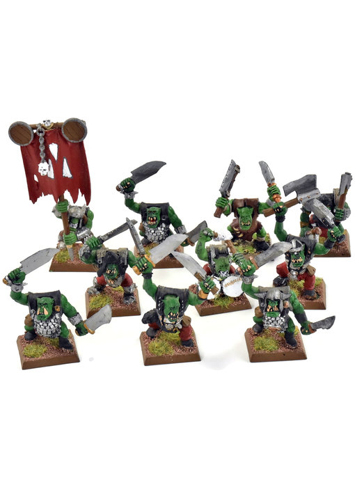 ORCS & GOBLINS 10 Orc Boys #2 WELL PAINTED Fantasy