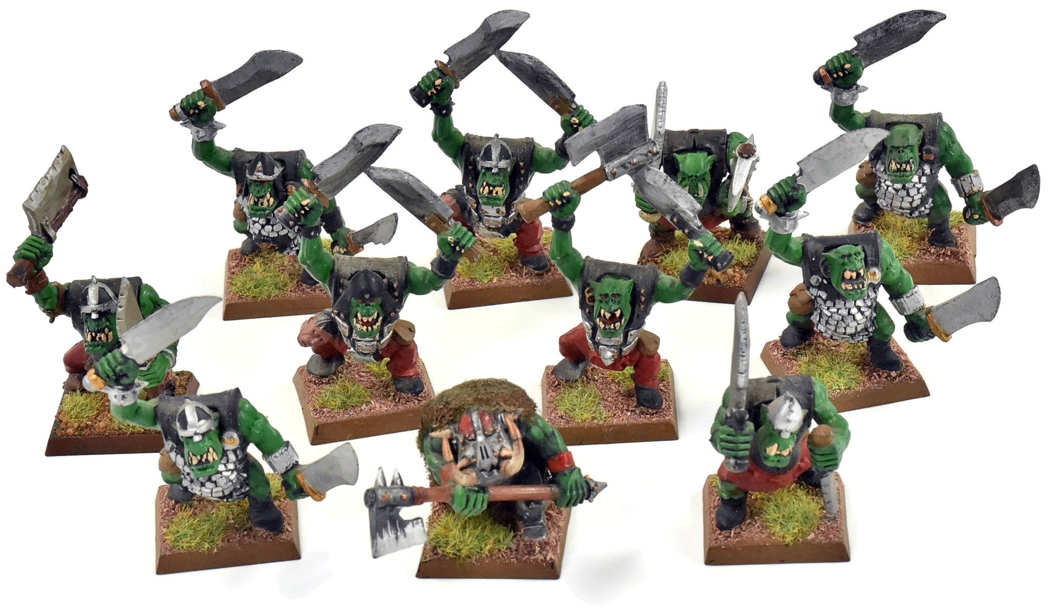 Games Workshop WHF Orcs & Goblins Crossbow Boyz (1997 Ed) Pack New