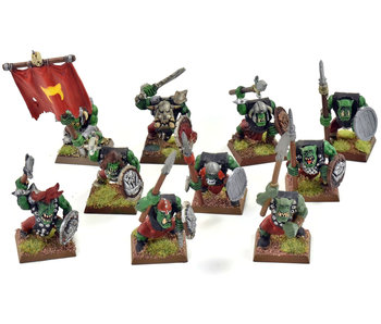 ORCS & GOBLINS 10 Orc Boys #3 WELL PAINTED Fantasy