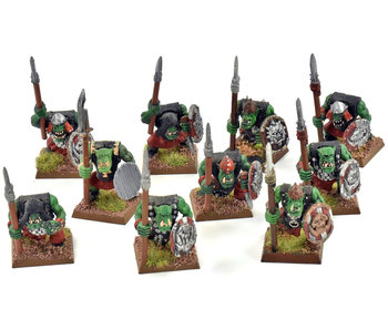 ORCS & GOBLINS 10 Orc Boys #5 WELL PAINTED Fantasy