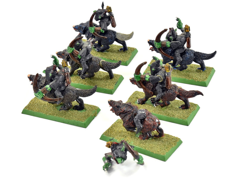 Games Workshop ORCS & GOBLINS 6 Wolf Riders #2 Fantasy