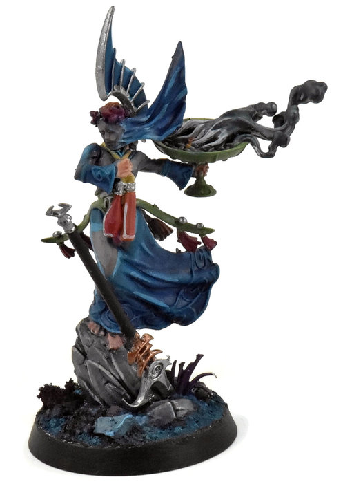 IDONETH DEEPKIN Isharann Tidecaster Converted #1 WELL PAINTED  Sigmar