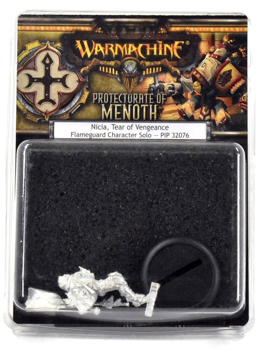 WARMACHINE Nicia, Tear of Vengence New Protectorate of Menoth
